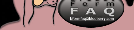 site logo: Breast Form FAQ